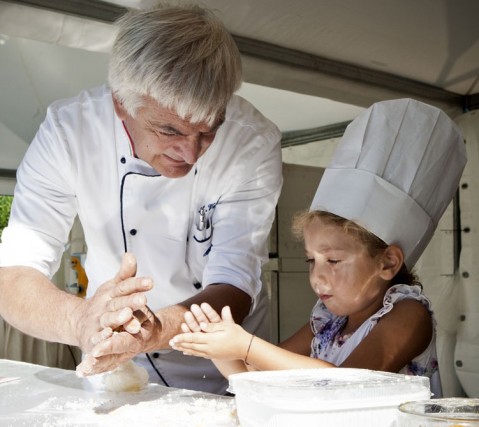 Cooking lesson Porto Cervo Food Festival 2015
